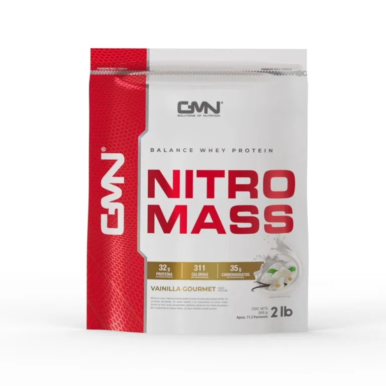 Proteina Nitro Mass 2 Libras + Creatina Raw 72 Servicios