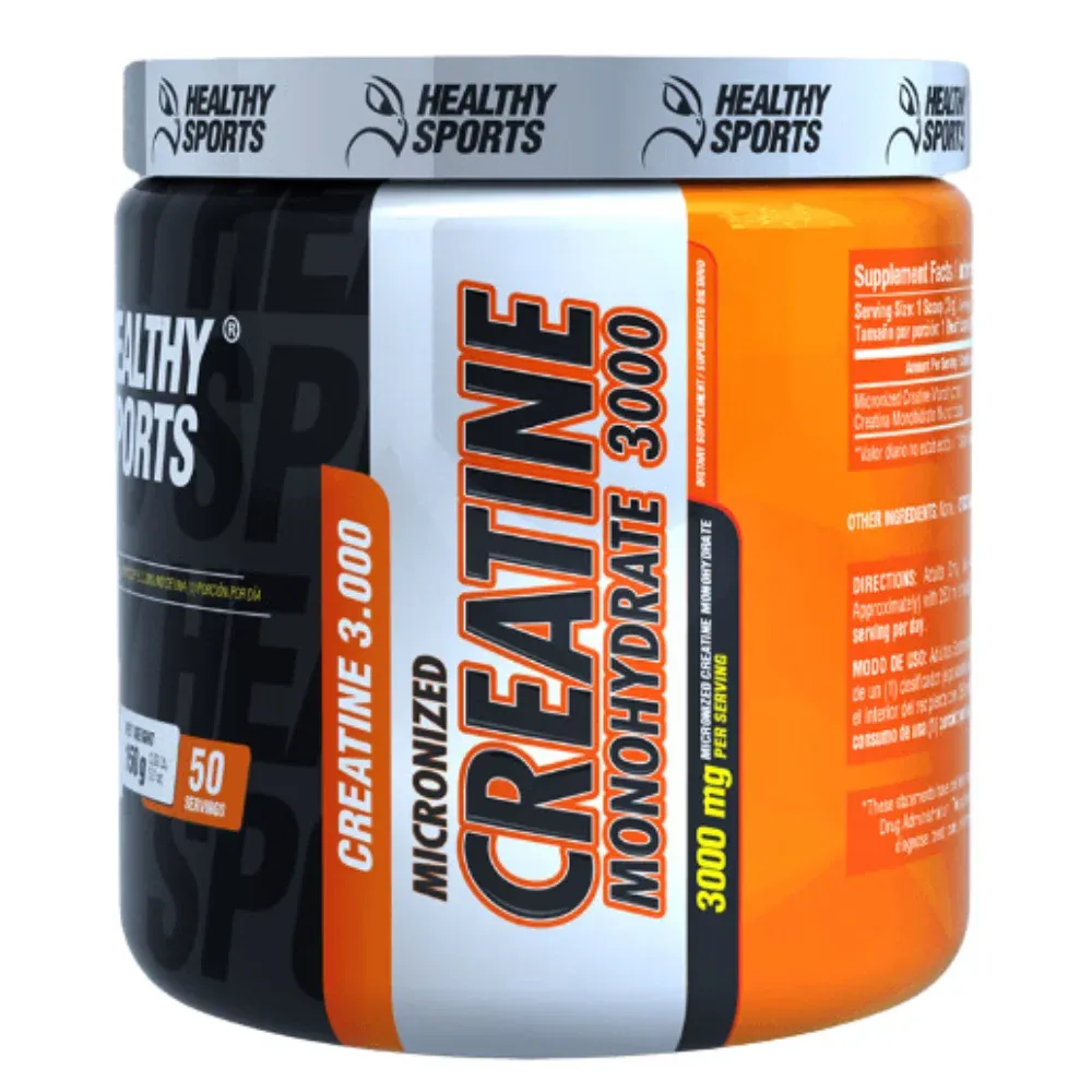 Super Mega Gainer 2 Libras + Creatina Healthy Sports 50 servicios