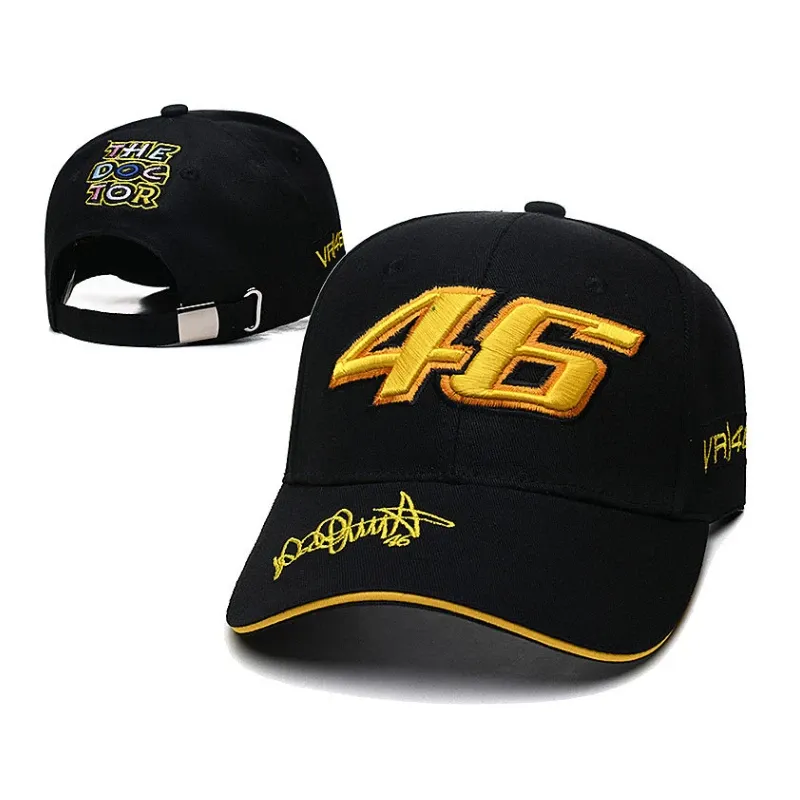 Gorra VR46 Negra Amarilla