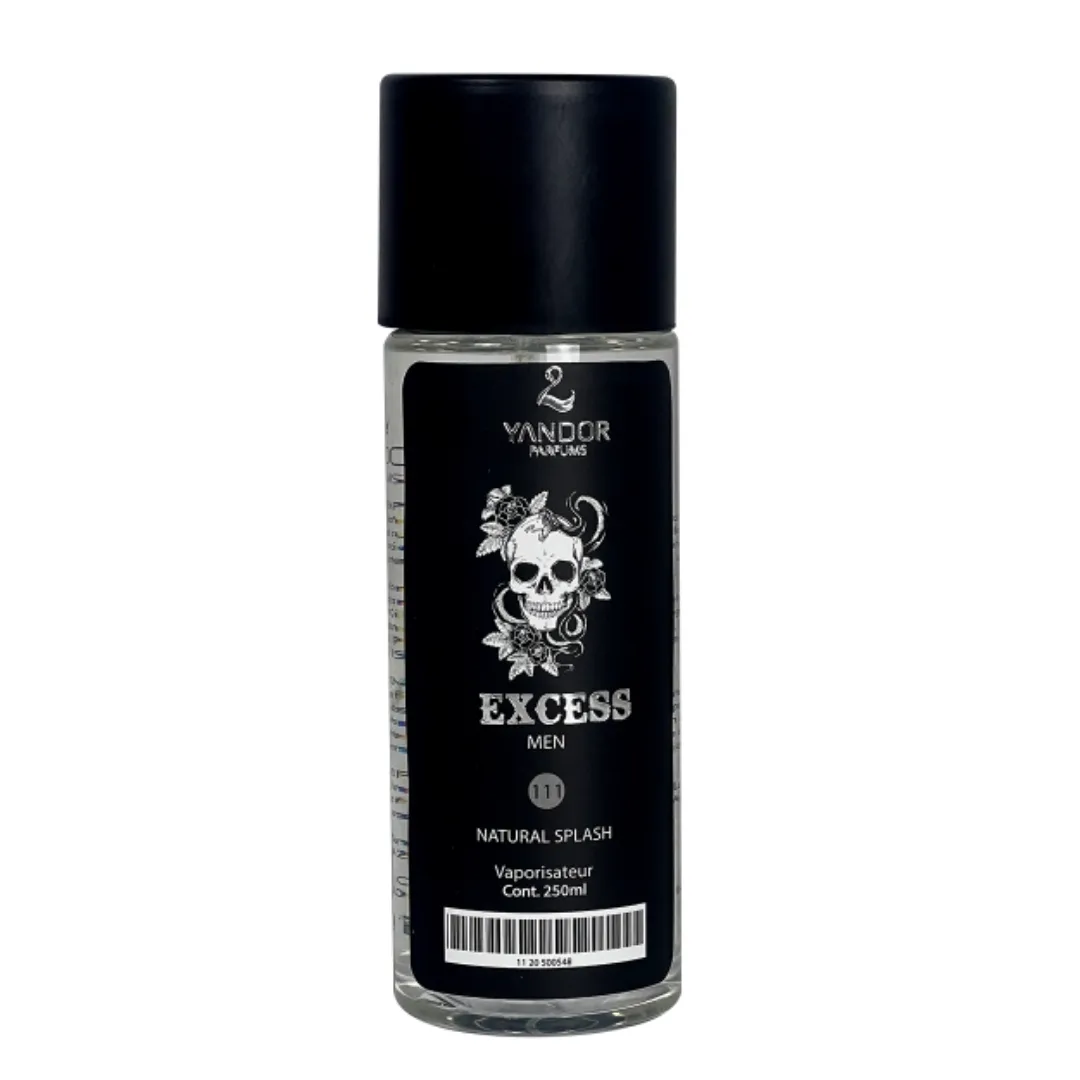 Splash de Perfume Inspirado En Black Xs L'Excess De Paco Rabanne|Excess (250 ml)