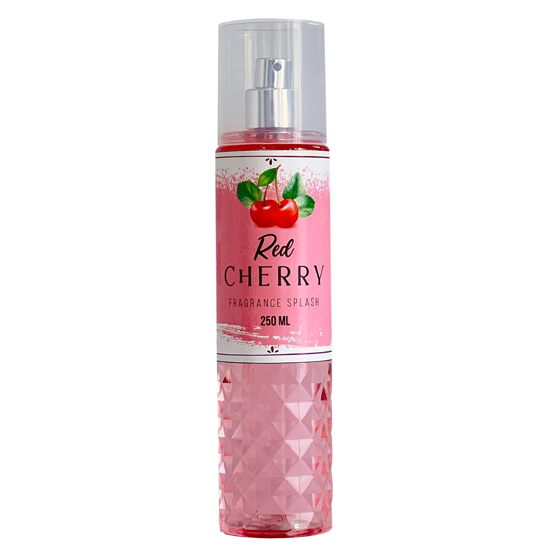 Splash Body Inspirado en Gingham Love de Bath&Body Works| Red Cherry (250 ml)