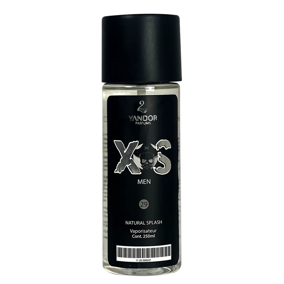 Splash de Perfume Inspirado En Black Xs De Paco Rabanne|Xs Men (250 ml)