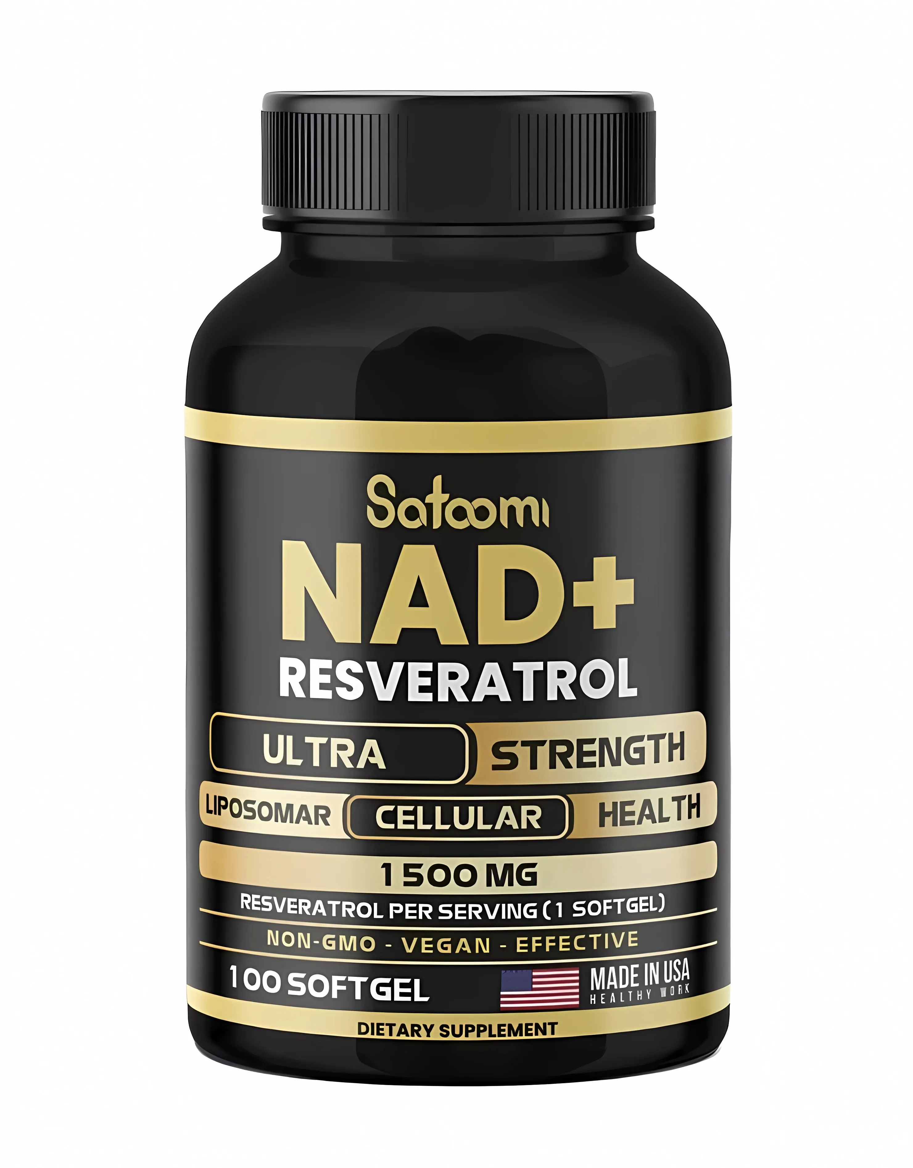 Nad +Resveratrol (SOTOM) 100 sofgels