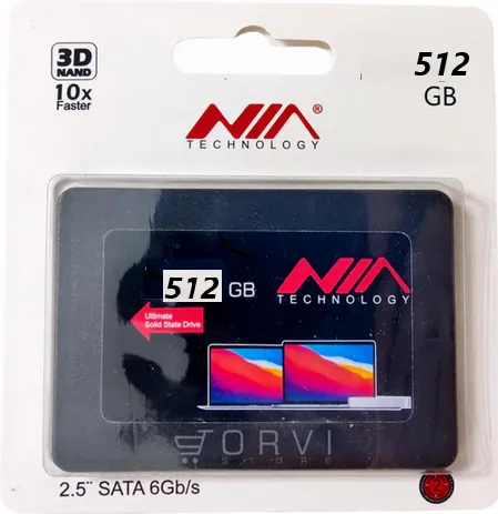 Disco Sólido SSD NIA 512GB 