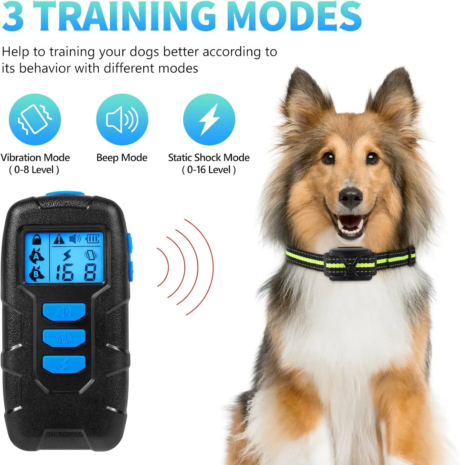 Collar de Entrenamiento Para Perros con Control Remoto