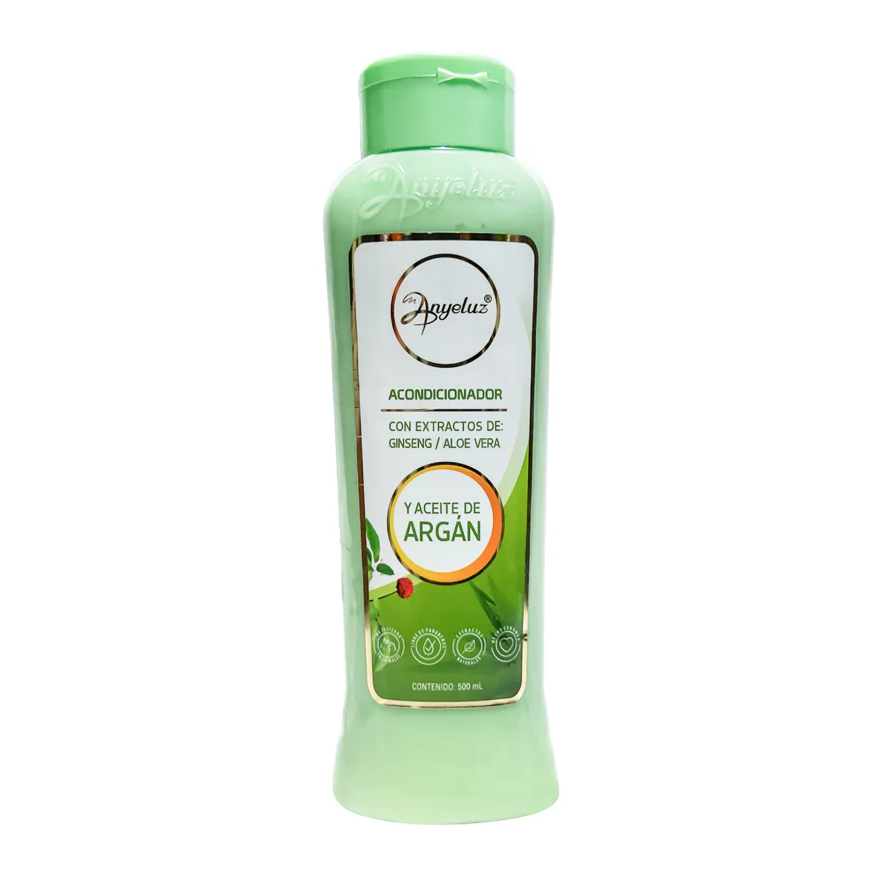 Acondicionador De Argán Y Aloe Vera Anyeluz X500 Ml