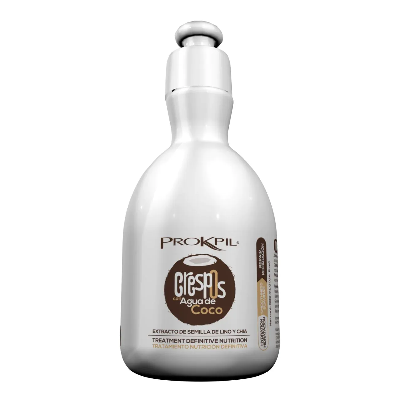 Tratamiento Crespos Con Agua De Coco - 300ml Prokpil