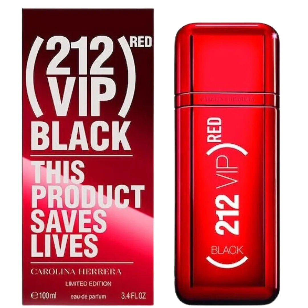 212 Vip Black Red Carolina Herrera