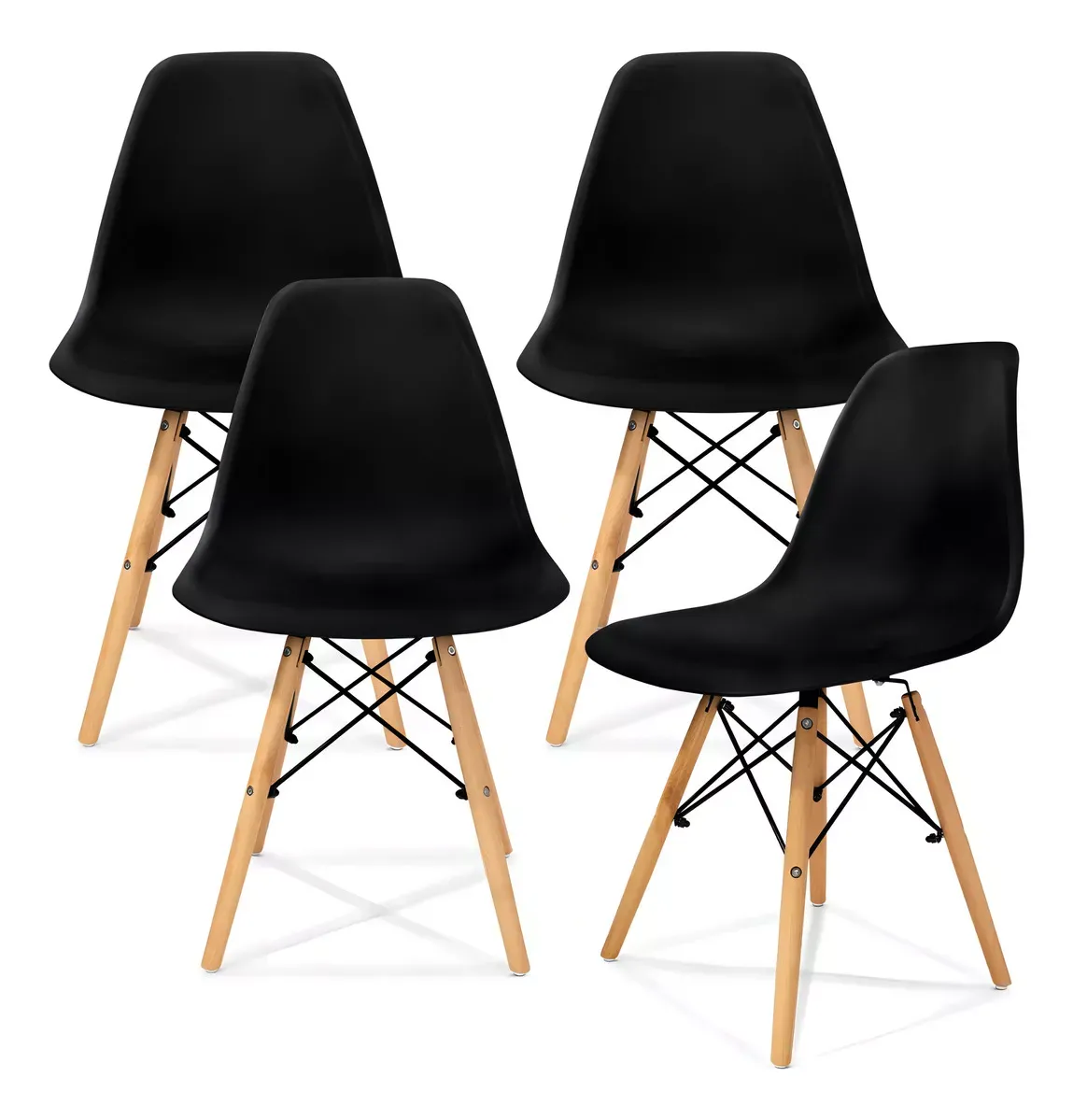 4 Sillas Para Comedor Modernas Eames