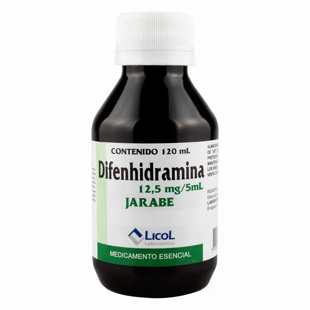 Difenhidramina Jarabe Licol X120Ml