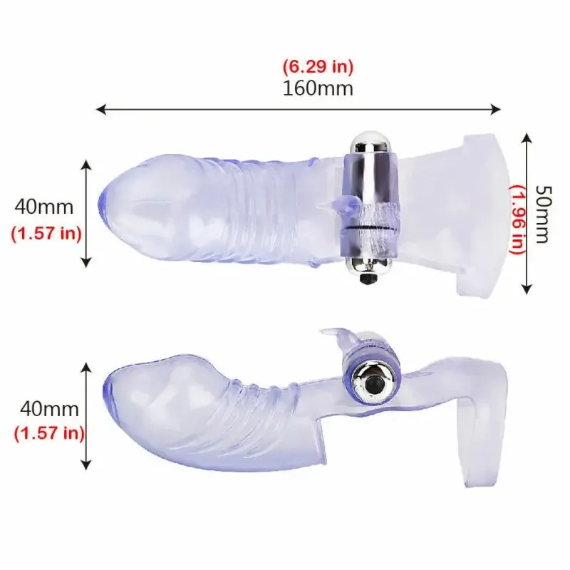 Vibrador Funda Dedo Con Vibracion Betsy