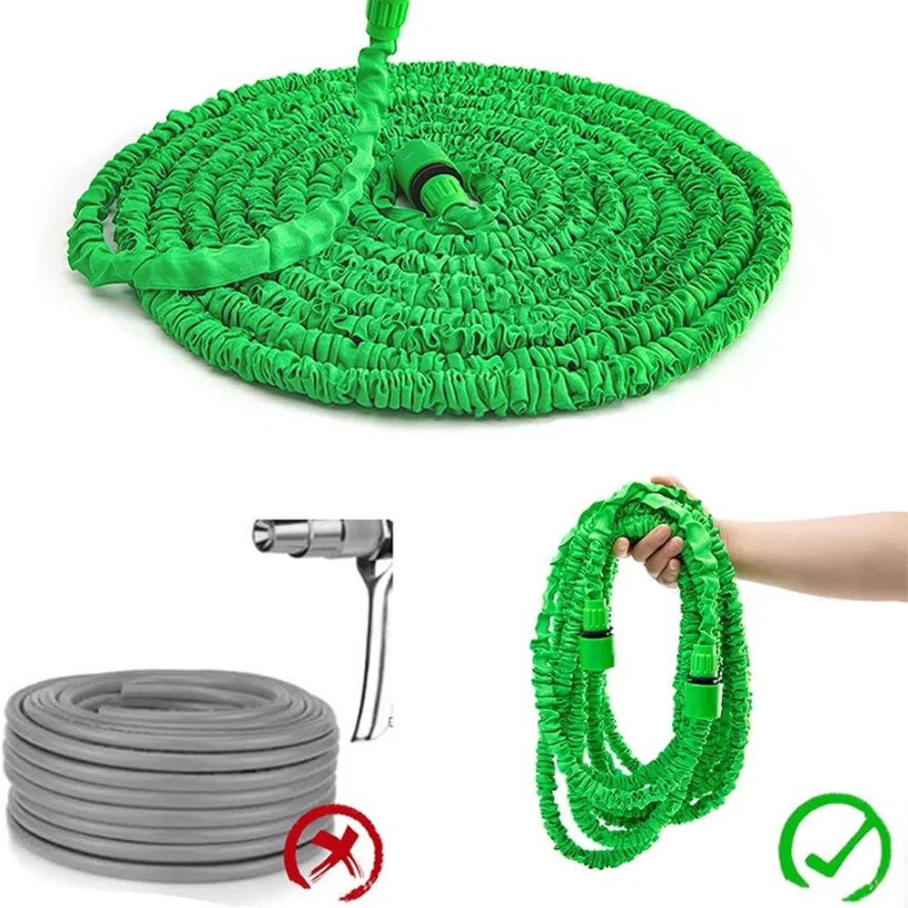 Manguera Expandible 15m con Pistola Expansible Magic Hose Azul