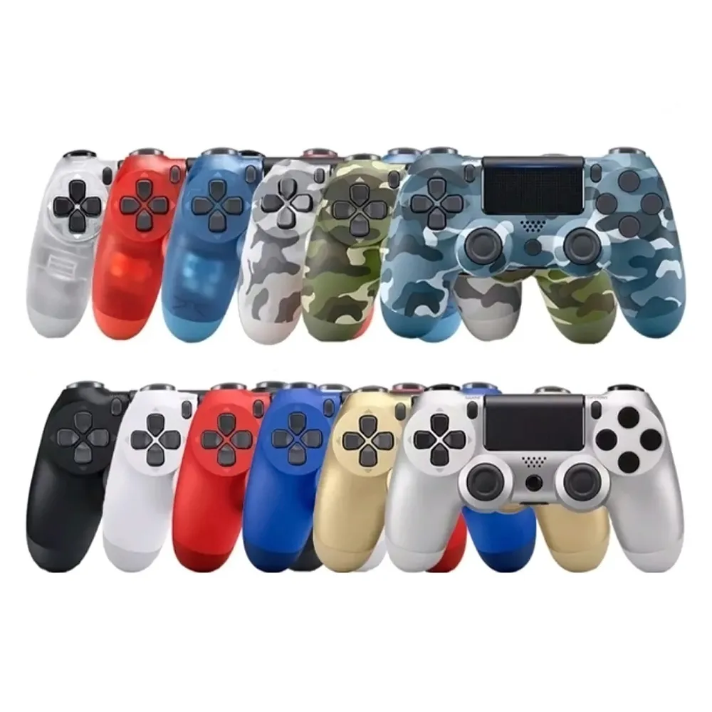 Control Playstation 4 Ps4 Generico DualShock Led Tactil Recargable Dorado