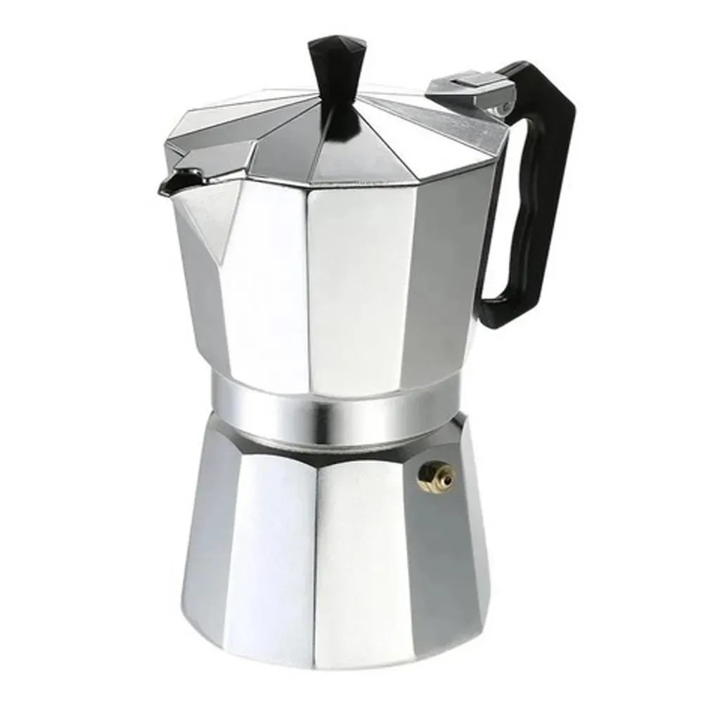 Cafetera Universal Royal 6 tazas Tradicional Aluminio Italiana