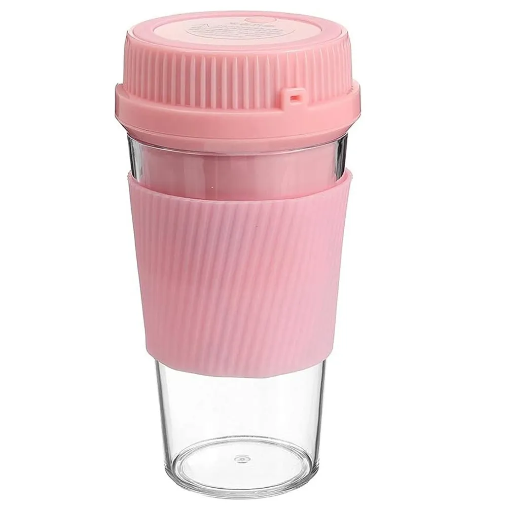 Licuadora Portátil Vaso Personal Transportable 8098 Rosado Recargable