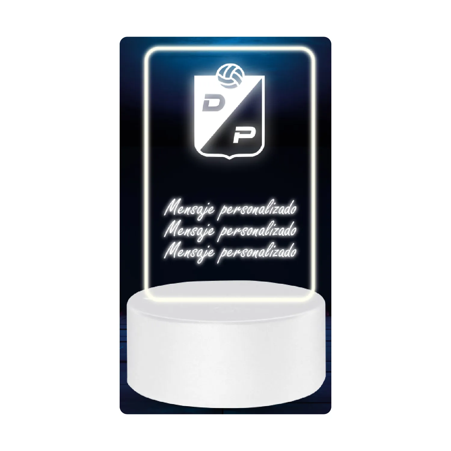 Lámpara Base Led Personalizable Escudo Deportivo Pereira