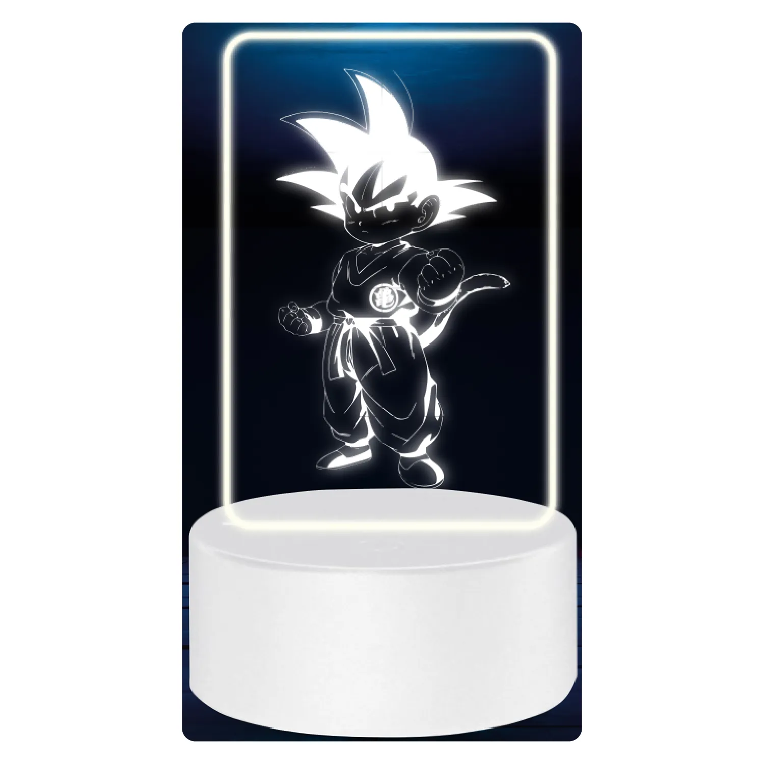 Lámpara Base Led Goku Dragon Ball Z V-2