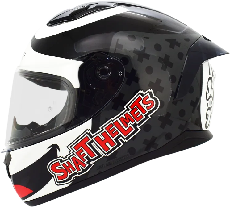 Casco Integral SHAFT 582 SP Magic Cat Rojo Talla XL