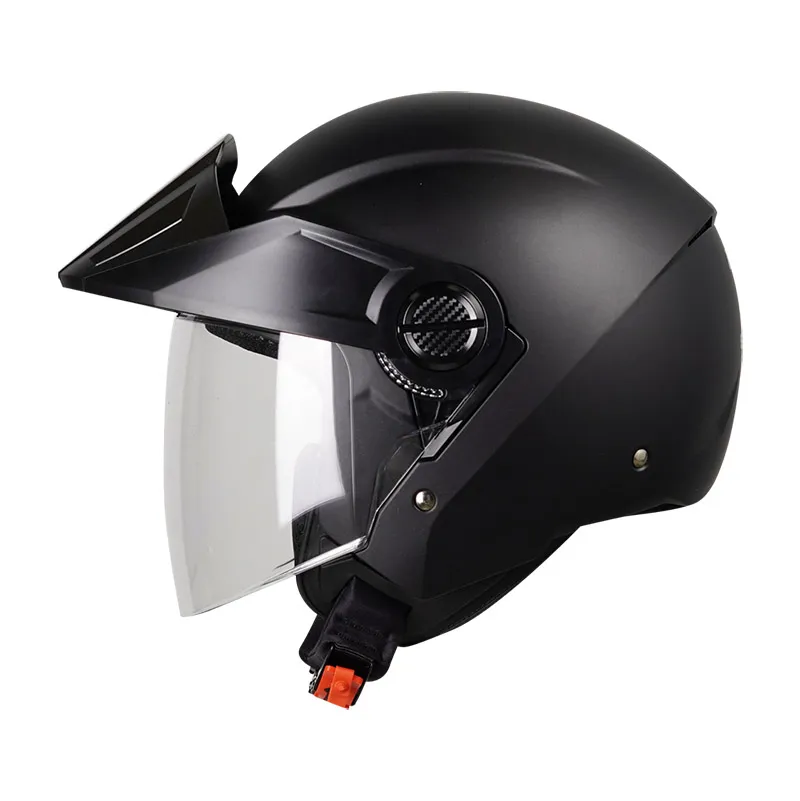 Casco Abierto ICH 102 Solid Negro