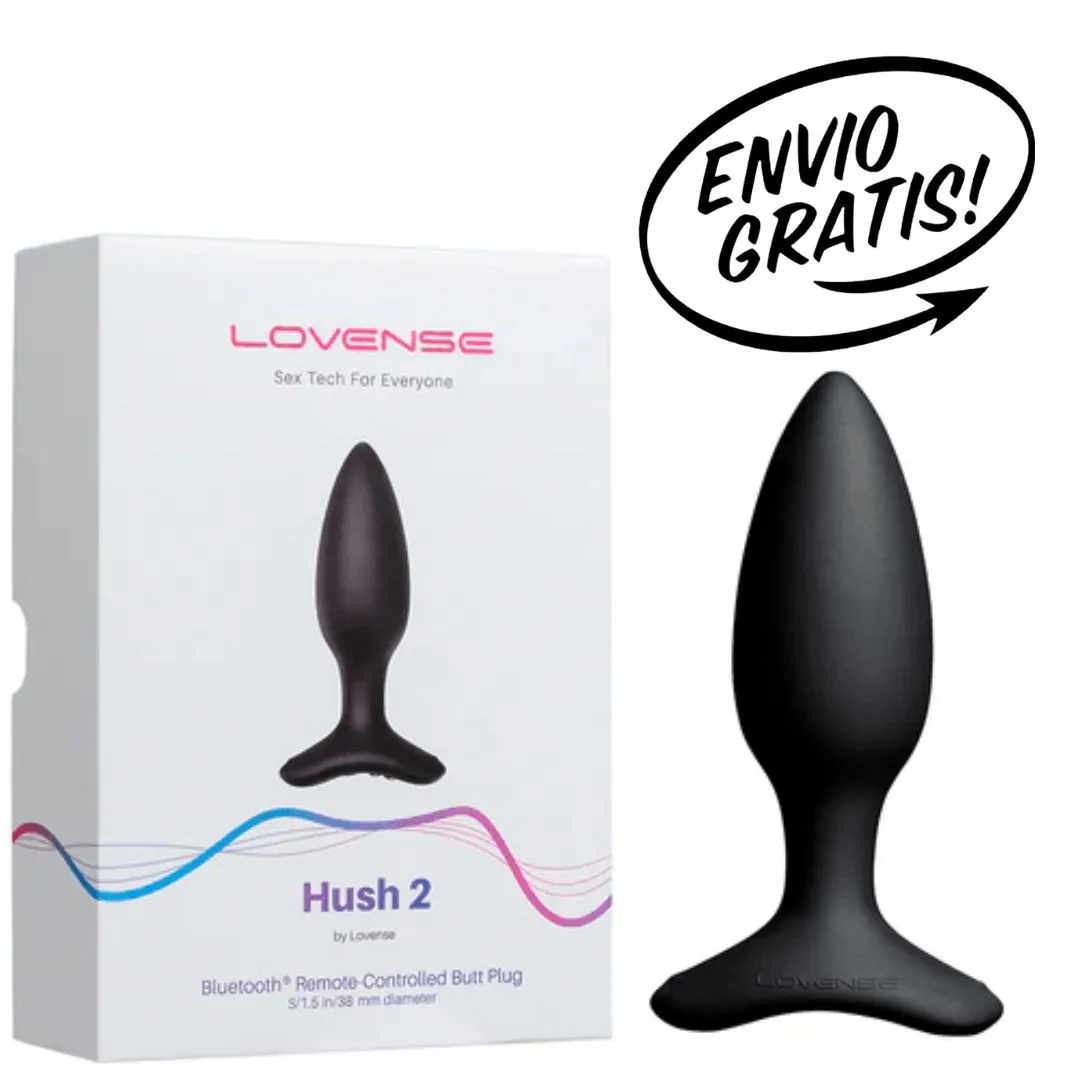 Plug Anal Hush 2 talla L by Lovense