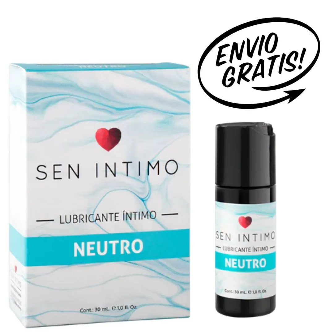 Lubricante Neutro X 30 Ml Sen Intimo