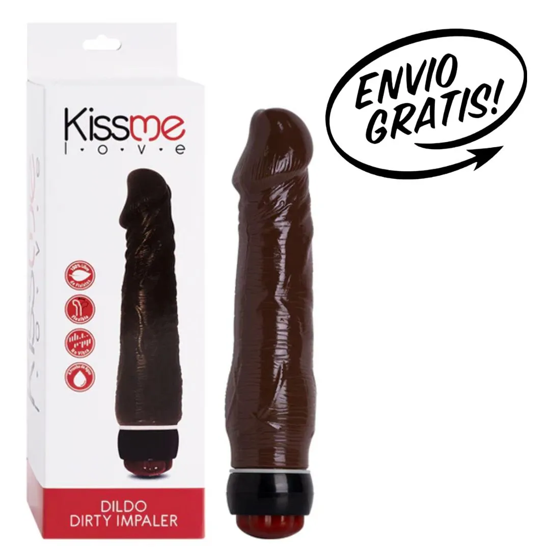 Dildo Brown 21 cm Marca KissMe Love