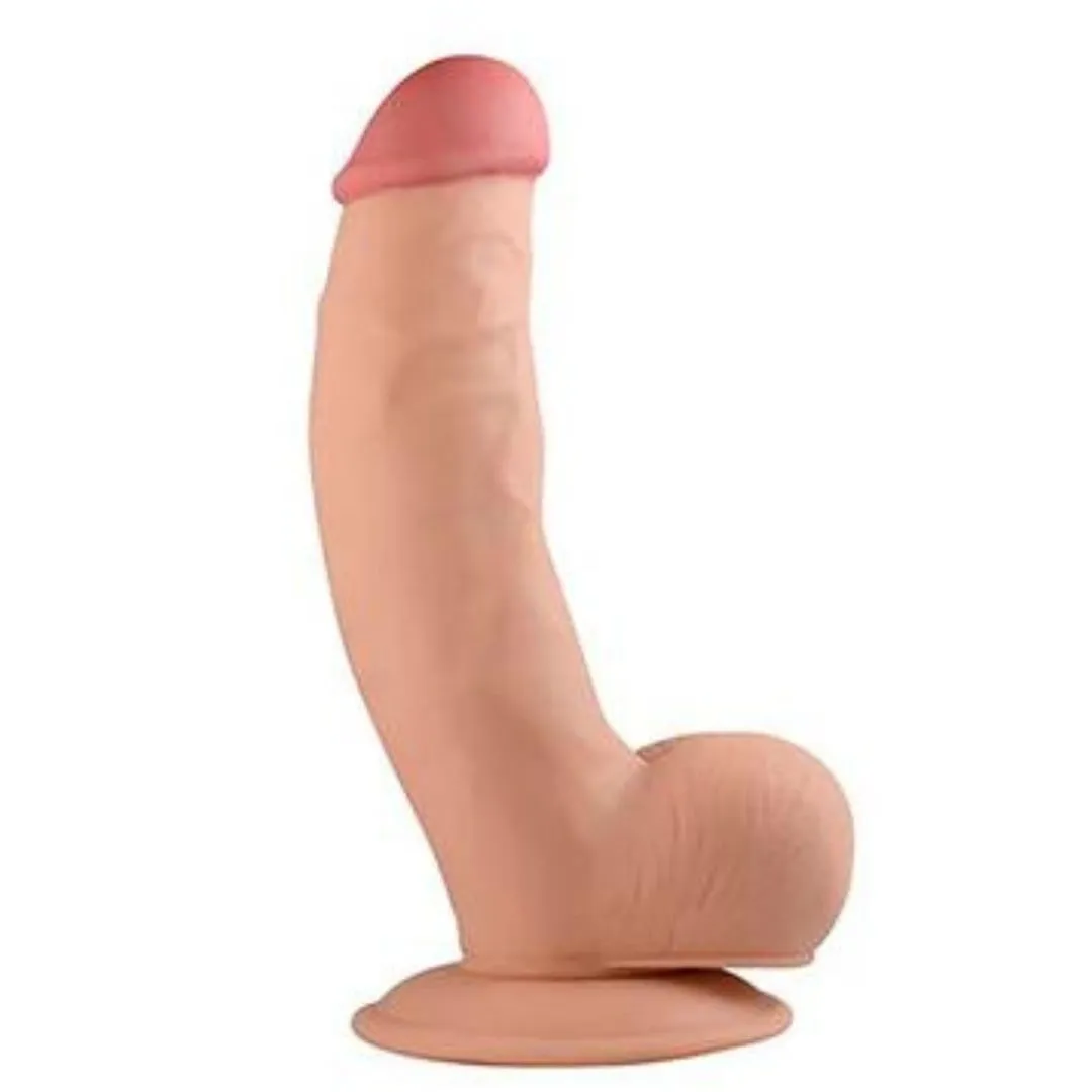 Dildo Realista Ultra Soft Dude Flesh Marca Lovetoy 22cm