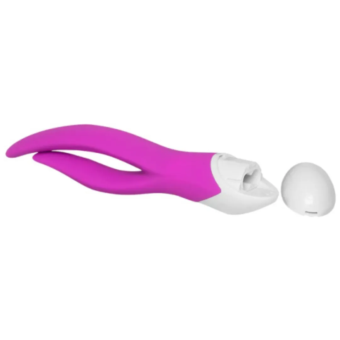 Vibrador Doble Estimulación Curvux Sensual Dezire