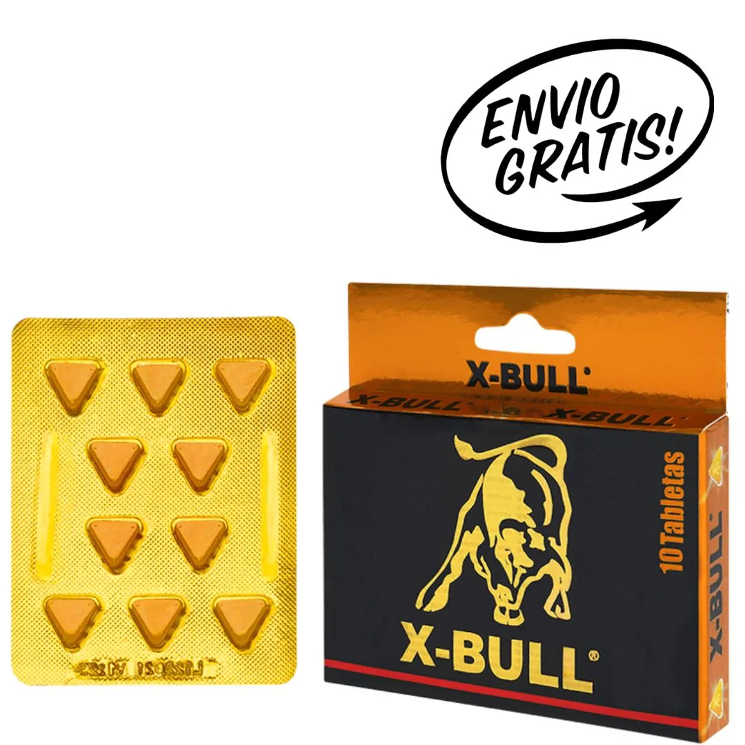 Potenciador Sexual X-Bull 10 Pastillas