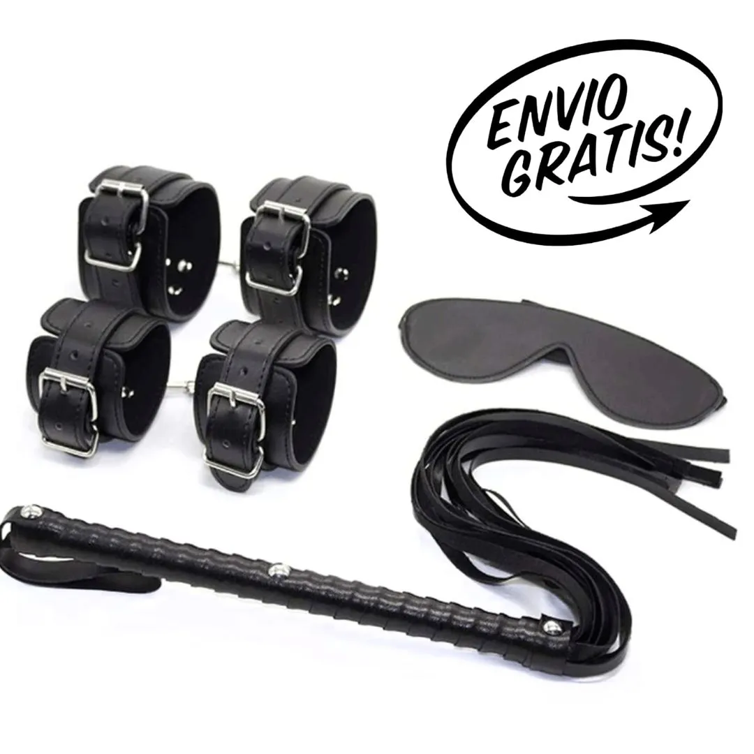 Kit Bondage Domina 4 ¨Piezas Marca Slut