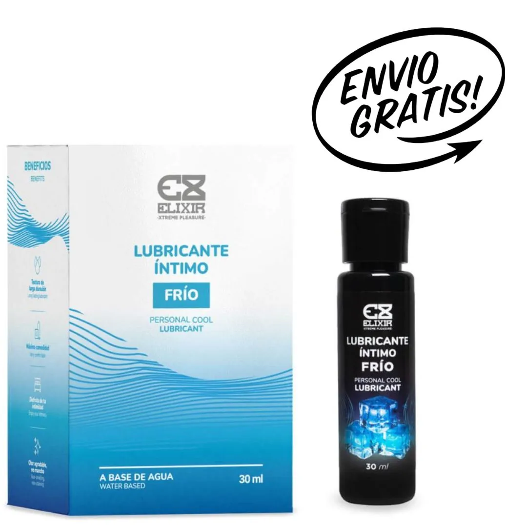 Lubricante Íntimo Frío Elixir 30 ML