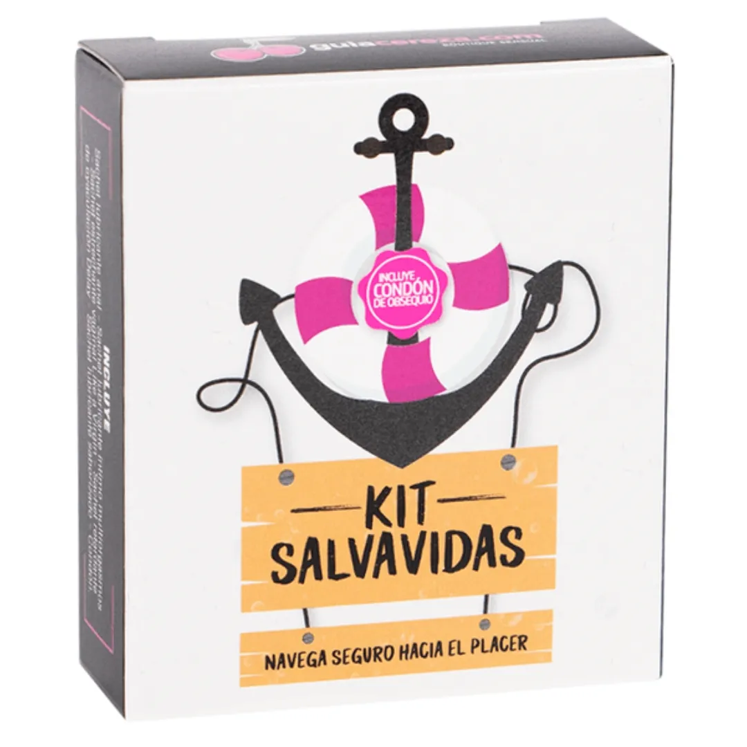 Kit Lub Intimo Guia Cereza Salvavidas Sachets Surtido