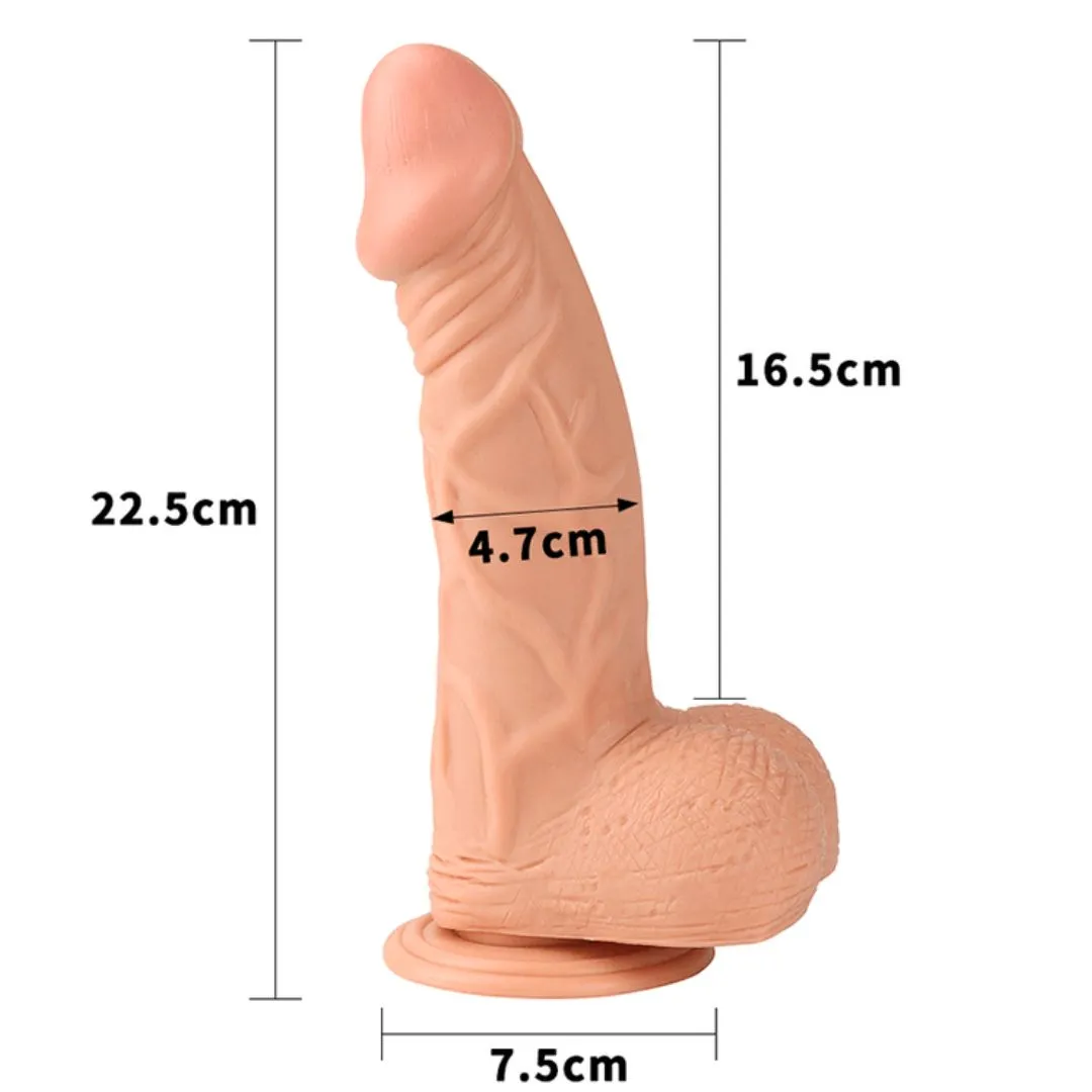 Dildo Realista Real Extreme 23 cm Marca Lovetoy