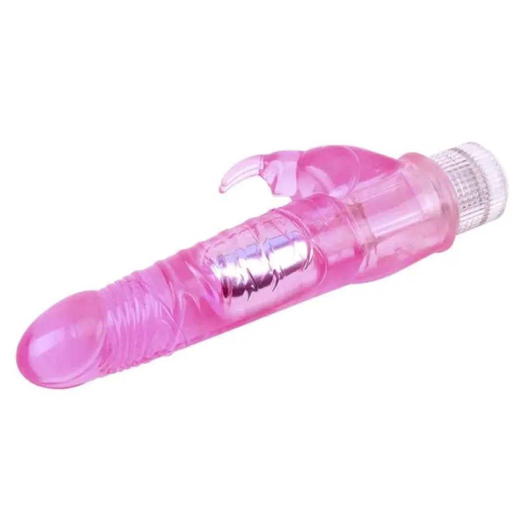 Vibrador Consolador Glitters Dual