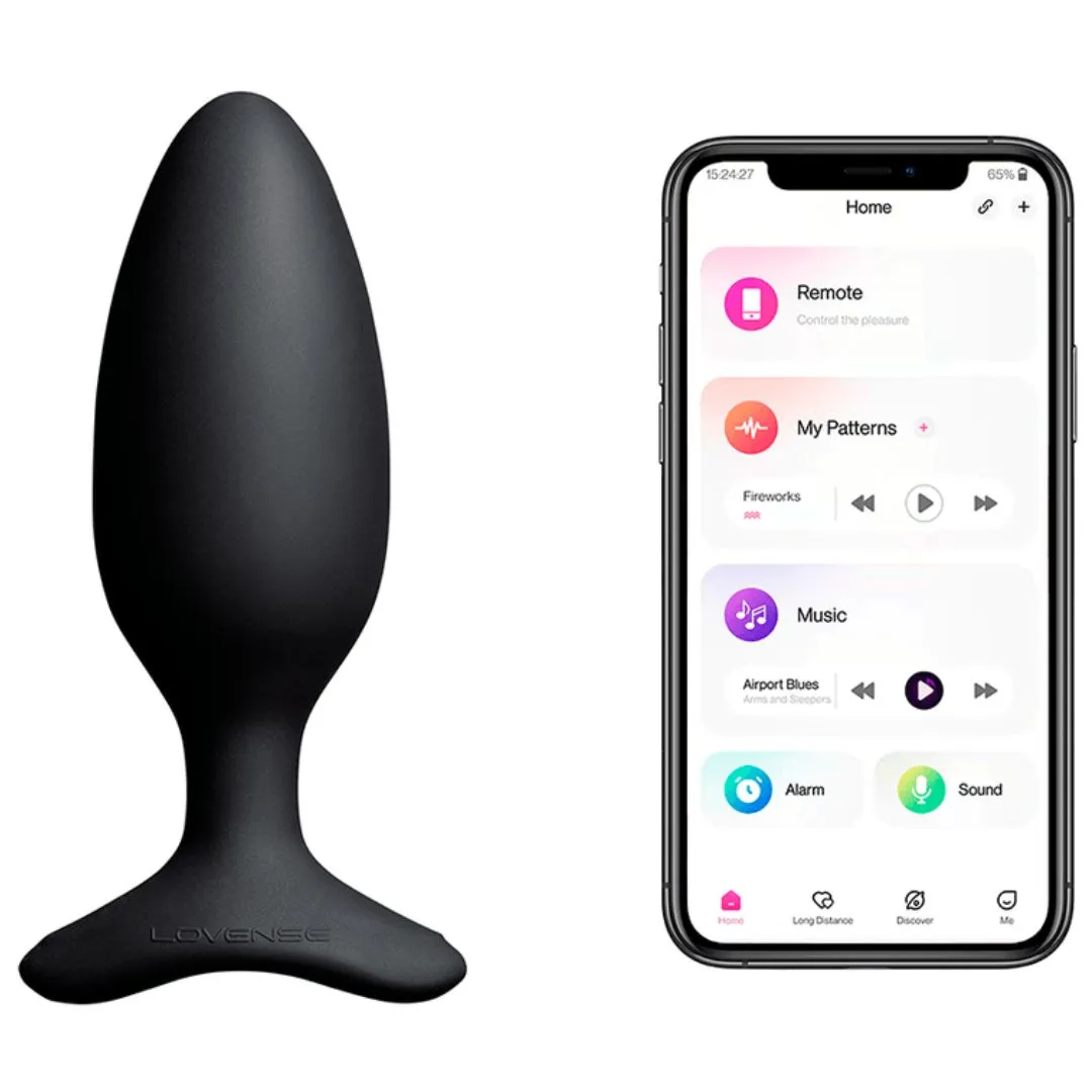 Hush 2 Vibrador Anal a Control Remoto con APP Talla S (3,8 cm diametro) Lovense