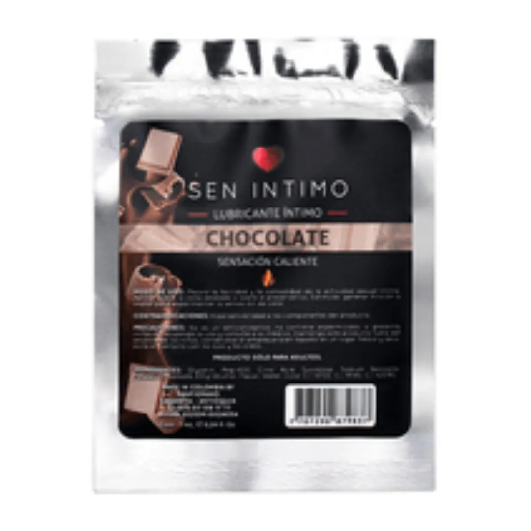 Lubricante Caliente Sachet Chocolate x 7 Ml Sen Intimo