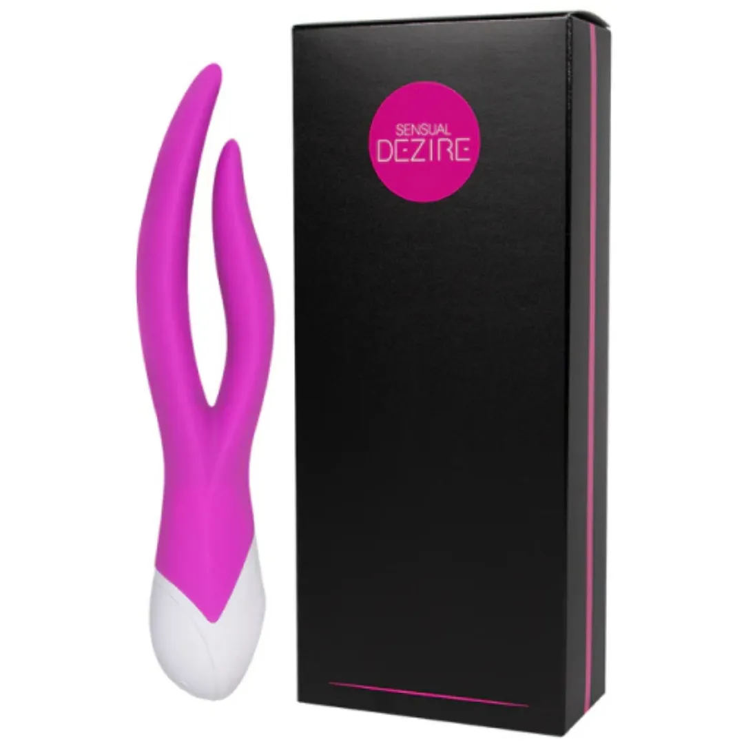 Vibrador Doble Estimulación Curvux Sensual Dezire