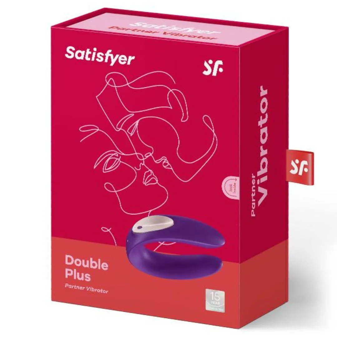 Vibrador Doble Estimulación Satisfyer Double Plus