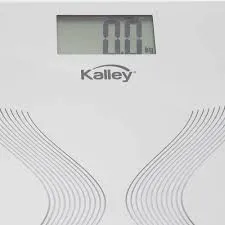 Bascula Digital Kalley Peso Maximo 150 Kg Superficie Vidrio