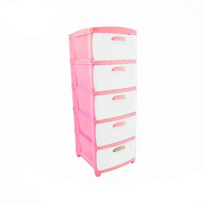 Cajonero  Mueble Plastico Organizador  Dubai X 5 Niveles