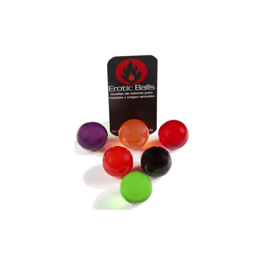 Erotic Balls Lubricante Comestible - Sensacion Caliente