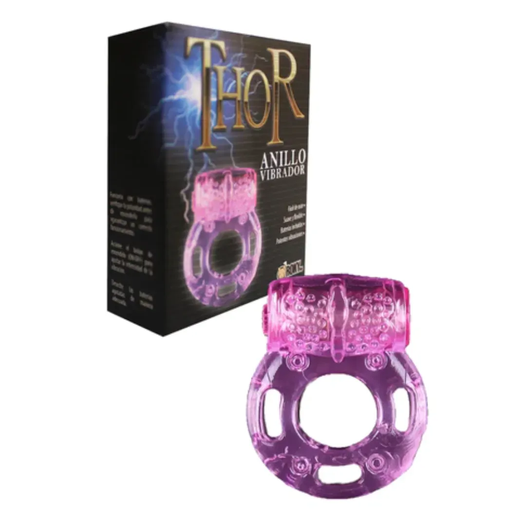 Anillo Vibrador Retardante Thor Estimulador Clitoris