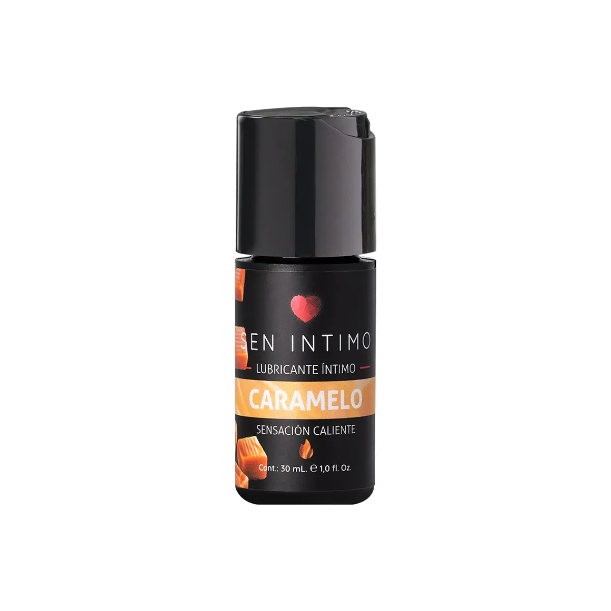 Lubricante Íntimo Caramelo Sensación Caliente X 30ml Sen Íntimo