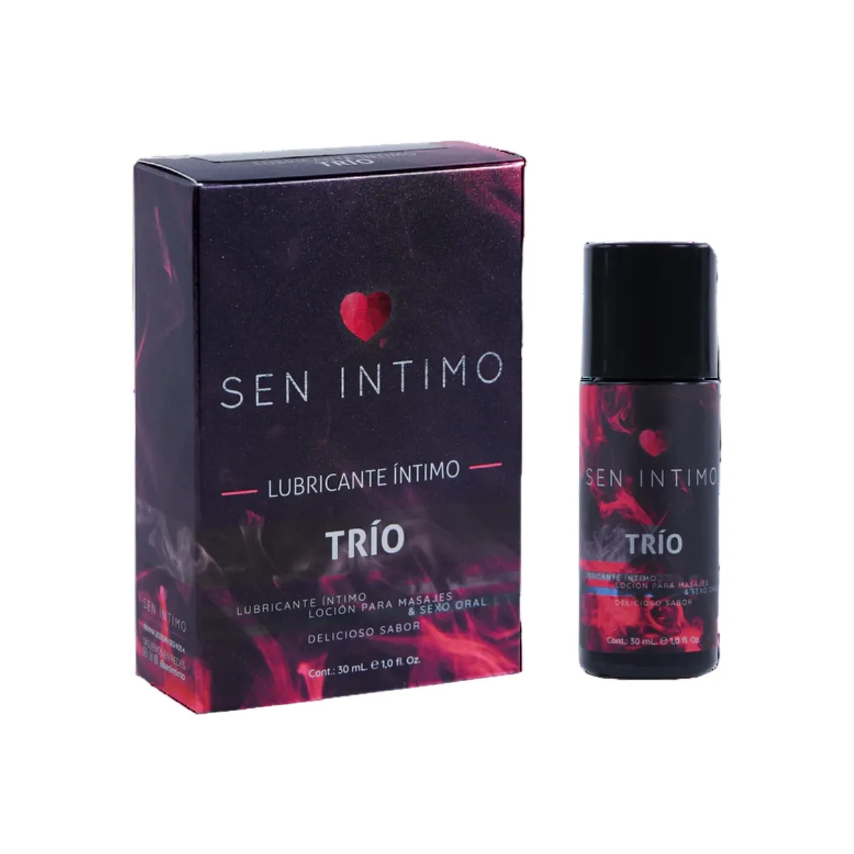 Lubricante Íntimo Trío X 30ml Sen Íntimo