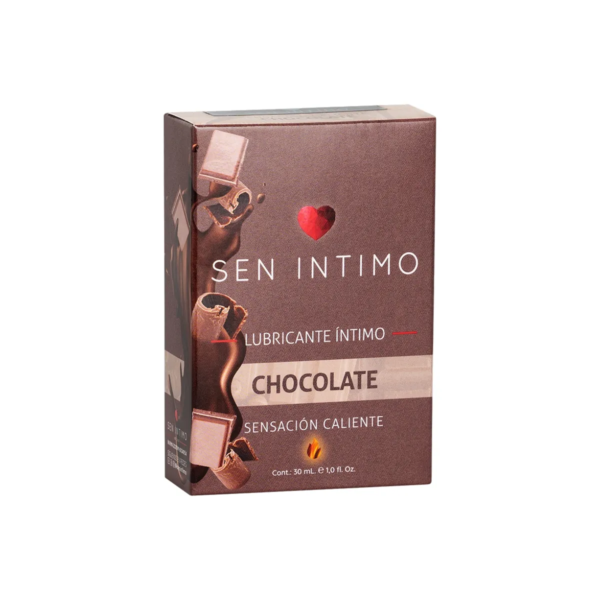 Lubricante Íntimo Chocolate Sensación Caliente X 30ml Sen Íntimo