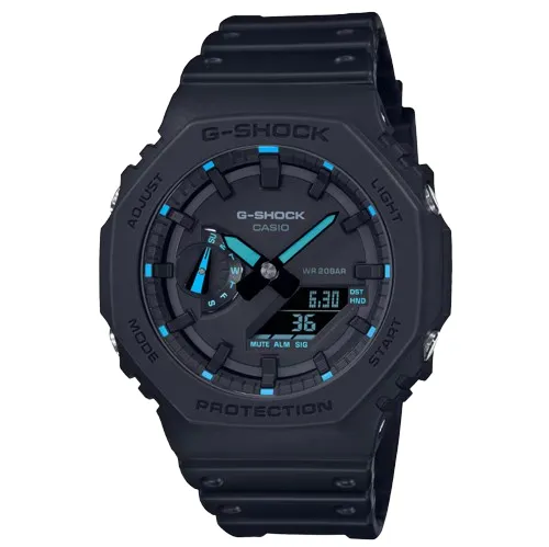 Casio G-Shock Neon Accent Series GA-2100-1A2DR