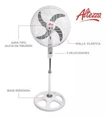 Ventilador De Pedestal Altezza