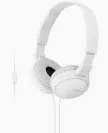 Audífonos de Diadema SONY Alámbricos Over Ear Manos Libres MDR-ZX110AP Blanco