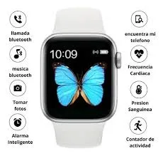 Reloj Inteligente Smart Watch T500 blanco