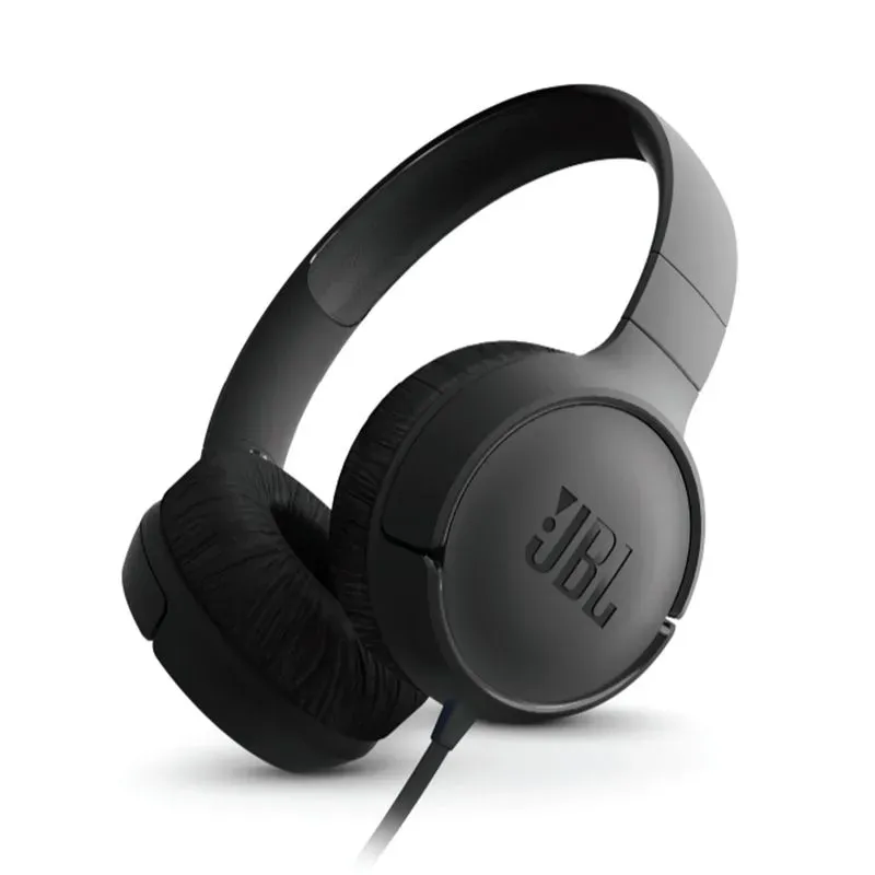 Audífonos de Diadema JBL Alámbricos OT500 Negro Original